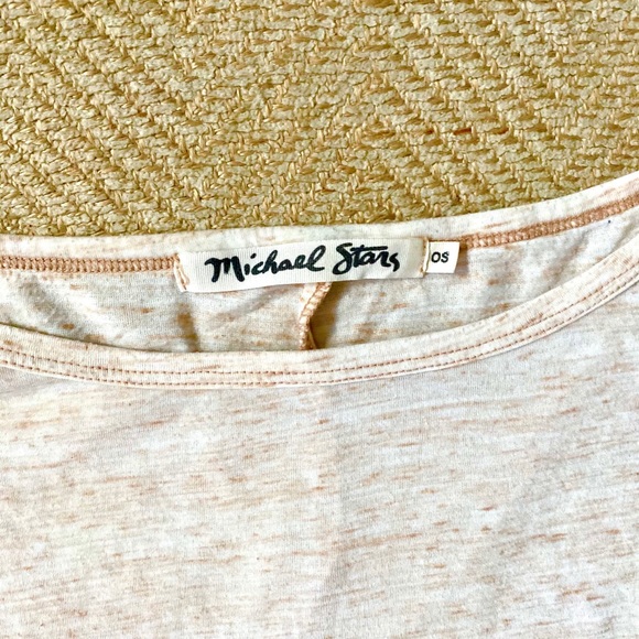 Michael Stars 3/4 Sleeved Tee - Picture 4 of 4